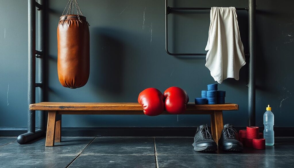 découvrez l'équipement essentiel pour la boxe et entraînez-vous sérieusement avec le matériel adapté pour progresser efficacement.