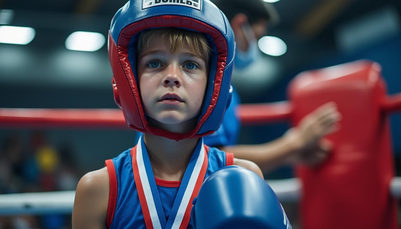 à pibrac, timéo, jeune prodige de seulement 11 ans, décroche le titre de vice-champion de france de boxe, promettant un avenir brillant dans le sport.