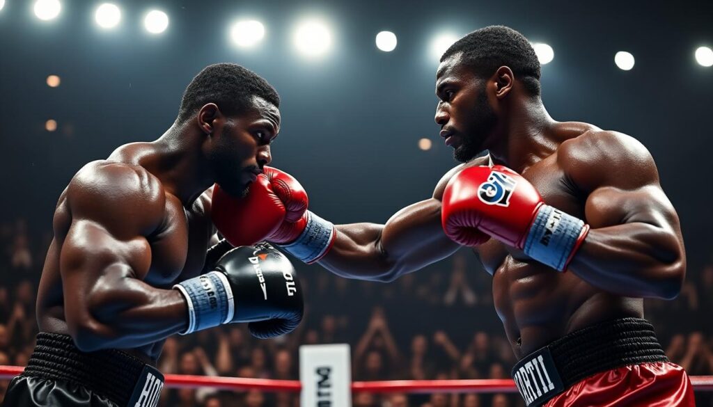 découvrez le résumé complet du zuffa boxing 3 avec le duel spectaculaire entre efe ajagba et charles martin, un affrontement au sommet du monde de la boxe.