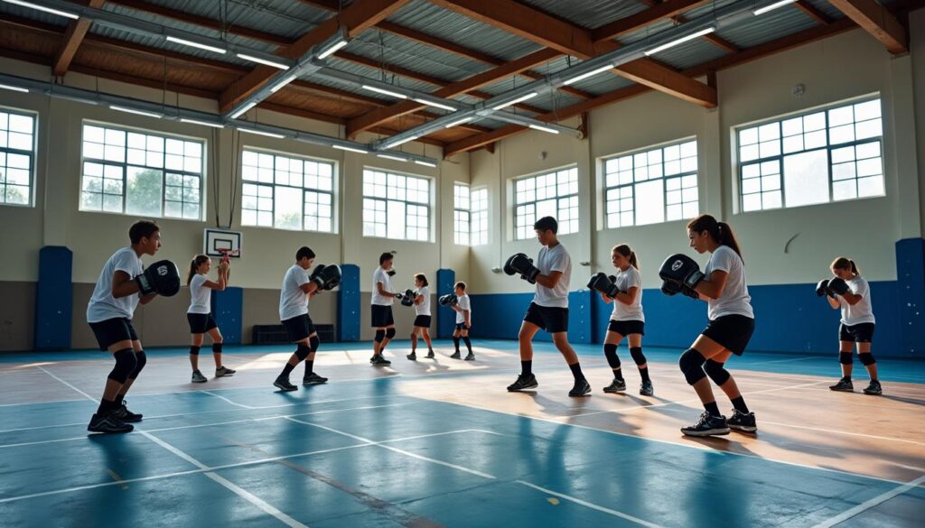 découvrez comment le kick-boxing motive les collégiens des landes à retrouver le chemin de l'école en stimulant leur confiance et leur esprit d'équipe.
