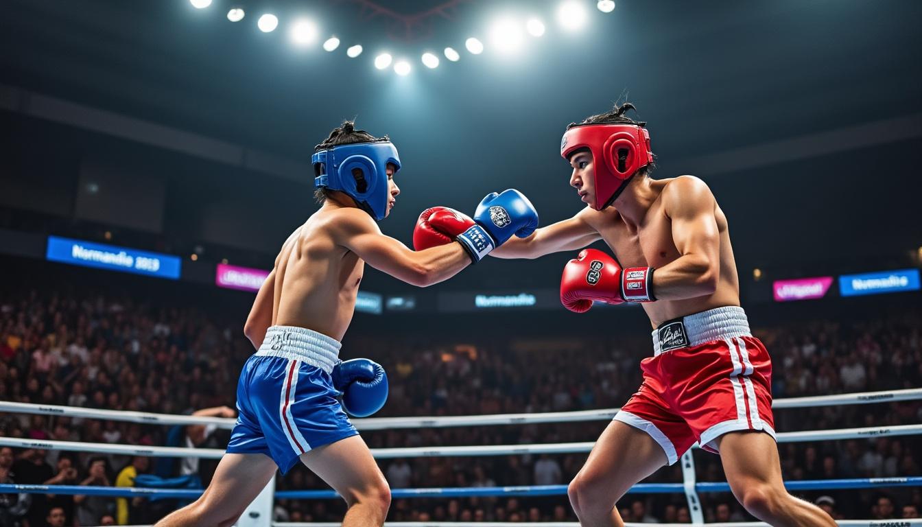 découvrez près de 40 combats passionnants lors du championnat de normandie espoirs de boxe anglaise à bayeux, un événement sportif majeur pour les jeunes talents de la région.