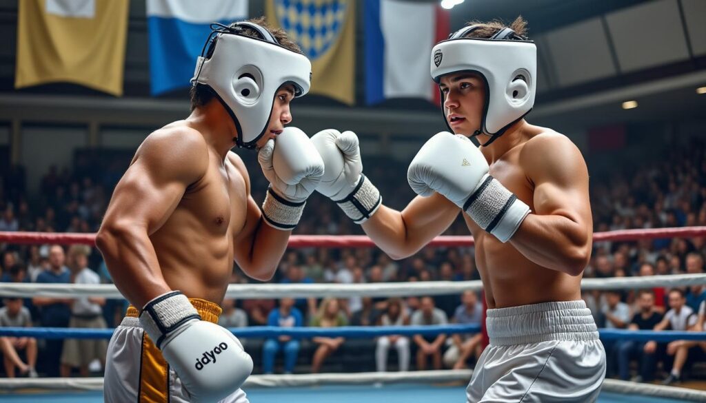 assistez à près de 40 affrontements palpitants lors du championnat de normandie espoirs de boxe anglaise à bayeux, un événement sportif intense et passionnant à ne pas manquer.