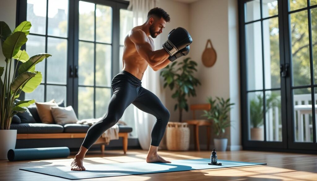 découvrez un programme complet pour s'entraîner à la boxe chez soi sans aucun matériel. améliorez votre technique, votre endurance et votre force avec des exercices simples et efficaces adaptés à tous les niveaux.