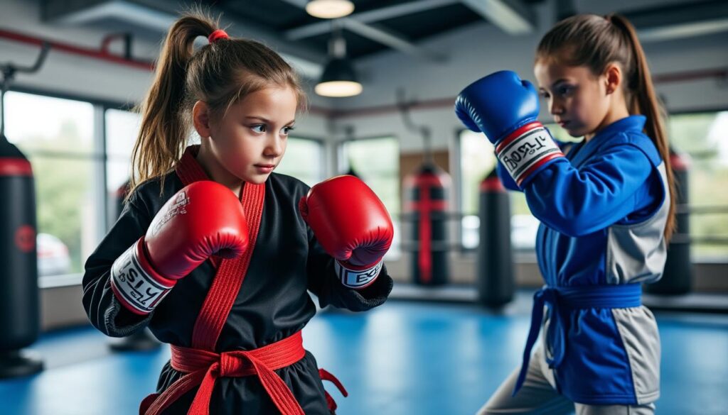 découvrez l'histoire inspirante d'ines et mélody, passionnées de kick-boxing à rosporden dès leur jeune âge de 12 et 13 ans, et leur engagement dans ce sport de combat.
