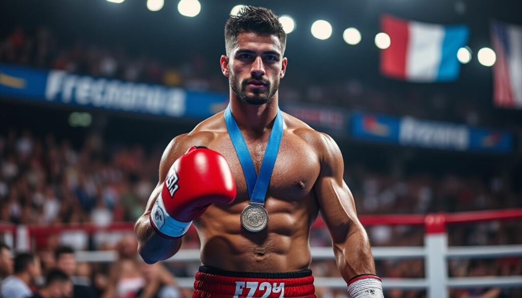 tiago balan remporte la médaille d'argent lors du championnat de france de kick-boxing, une performance remarquable qui souligne son talent et sa détermination.