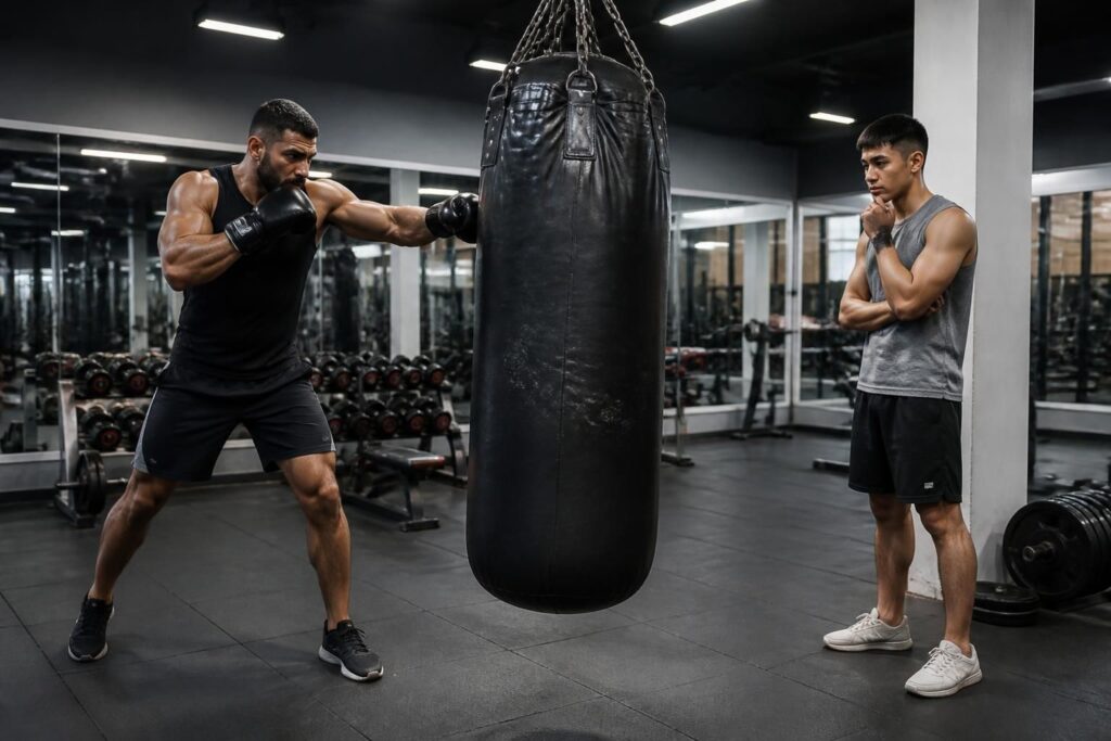 découvrez tout sur le sac de frappe 50 kg : adapté à quels utilisateurs, ses avantages, et comment savoir s'il n'est pas trop lourd pour votre entraînement.