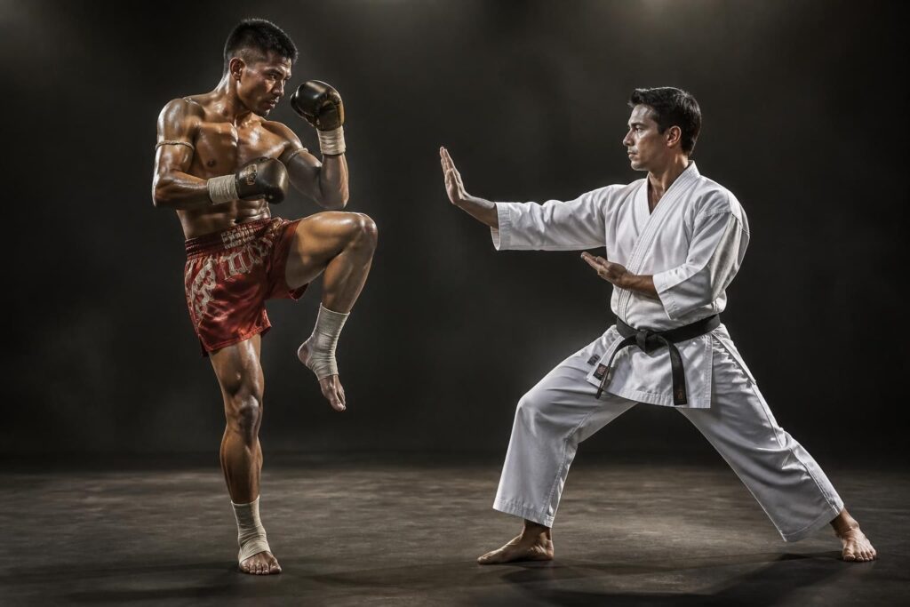 découvrez les différences entre la boxe thaï et le karaté pour choisir la discipline de combat qui correspond le mieux à votre personnalité et vos objectifs.