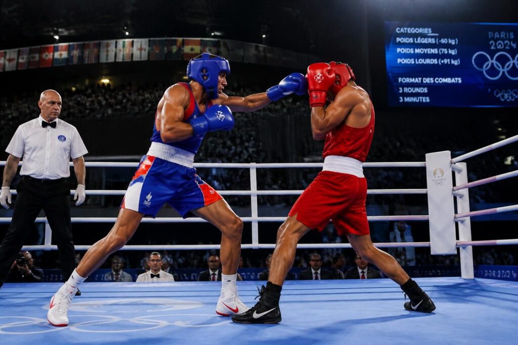 découvrez tout sur la boxe anglaise aux jeux olympiques : le format de la compétition, les catégories de poids et les boxeurs français à suivre de près.