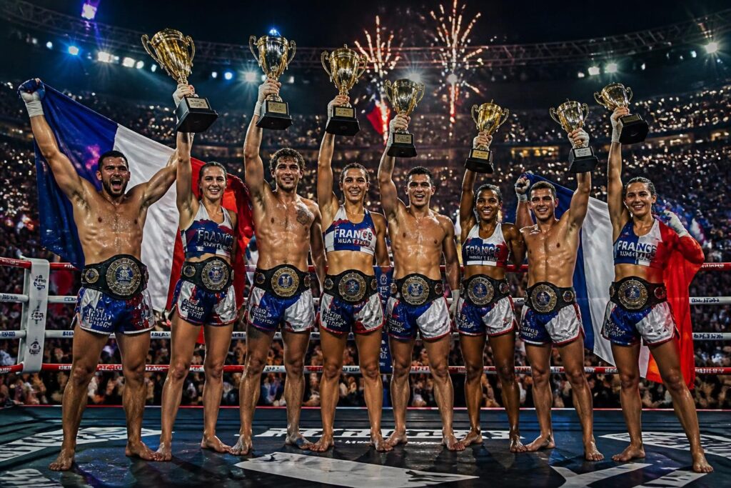 découvrez comment les français sont devenus champions du monde de muay thai, mettant en lumière leur excellence et leur passion pour cet art martial exigeant.