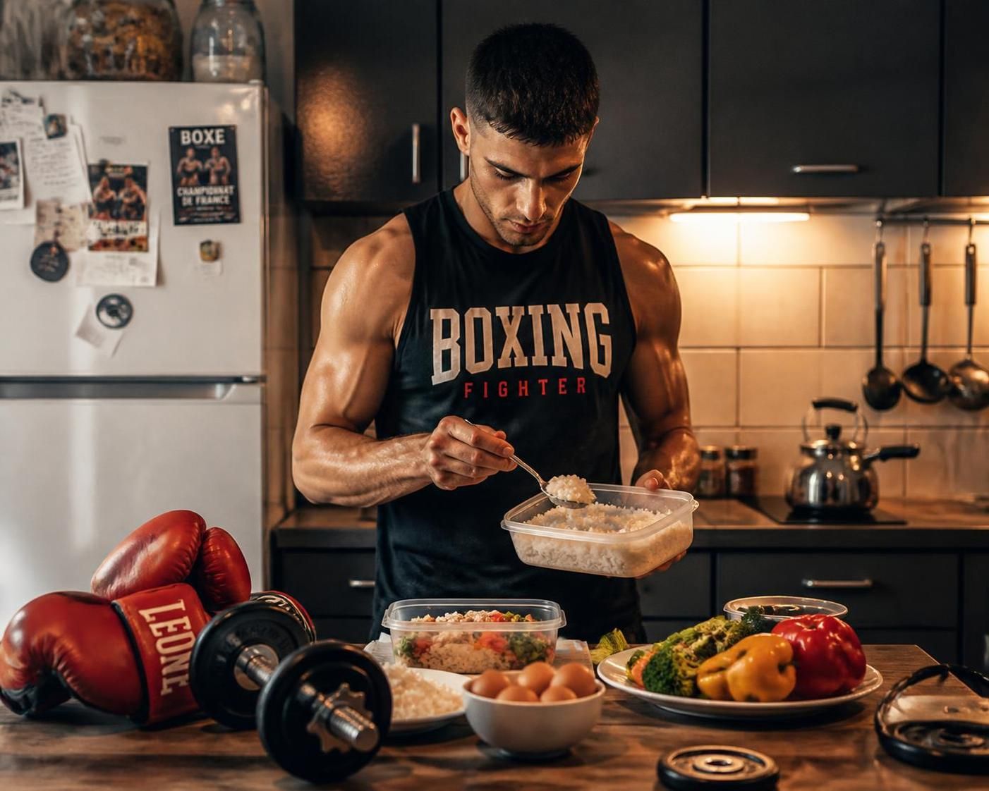Regime du boxeur : le plan pour etre au poids sans craquer 2 découvrez le régime du boxeur, un plan efficace pour atteindre votre poids idéal sans craquer. des conseils nutritionnels et astuces pour une perte de poids durable et saine.