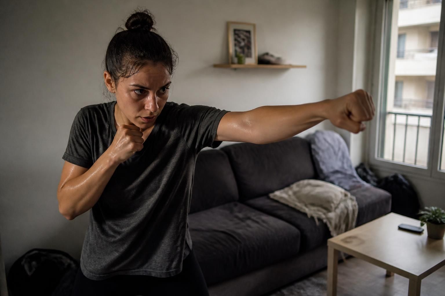 Shadow boxing pour maigrir : la seance sans materiel qui brule 2 découvrez le shadow boxing pour maigrir : une séance efficace sans matériel qui fait brûler les calories rapidement.