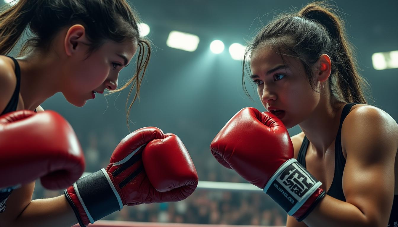 plongez dans l'univers intense des héroïnes du ring avec « combats de filles » de rita bullwinkel, une célébration vibrante des boxing girls et de leur courage sur le ring.