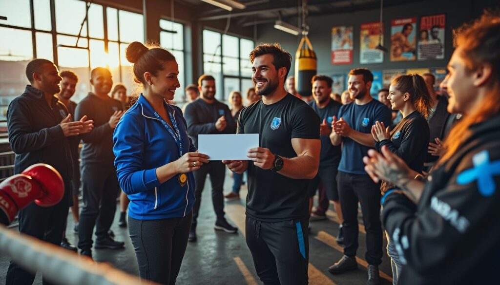 le boxing-club lamballais soutient l’association autisme 22 en faisant un don généreux de 1 685 €, renforçant ainsi son engagement solidaire.