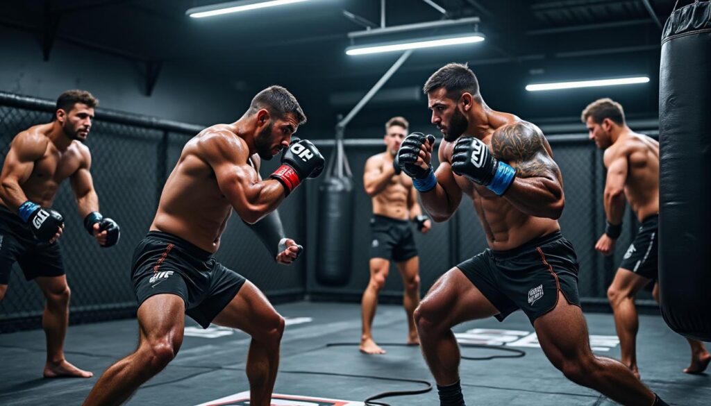 plongez dans les coulisses du mma et découvrez comment une équipe d'experts en boxe se prépare pour exceller dans ce sport de combat intense.