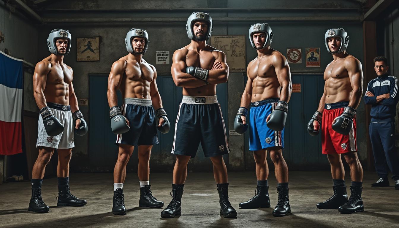 Quatre boxeurs du club de Lannion se préparent à conquérir les championnats de France 2 quatre boxeurs talentueux du club de lannion s'entraînent intensivement pour briller aux championnats de france et représenter fièrement leur club.