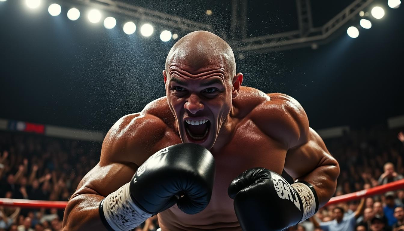 Un boxeur perd sa perruque en plein affrontement, mais remporte une victoire spectaculaire 2 découvrez l'histoire incroyable d'un boxeur qui perd sa perruque en plein combat, mais réussit à décrocher une victoire spectaculaire malgré tout.